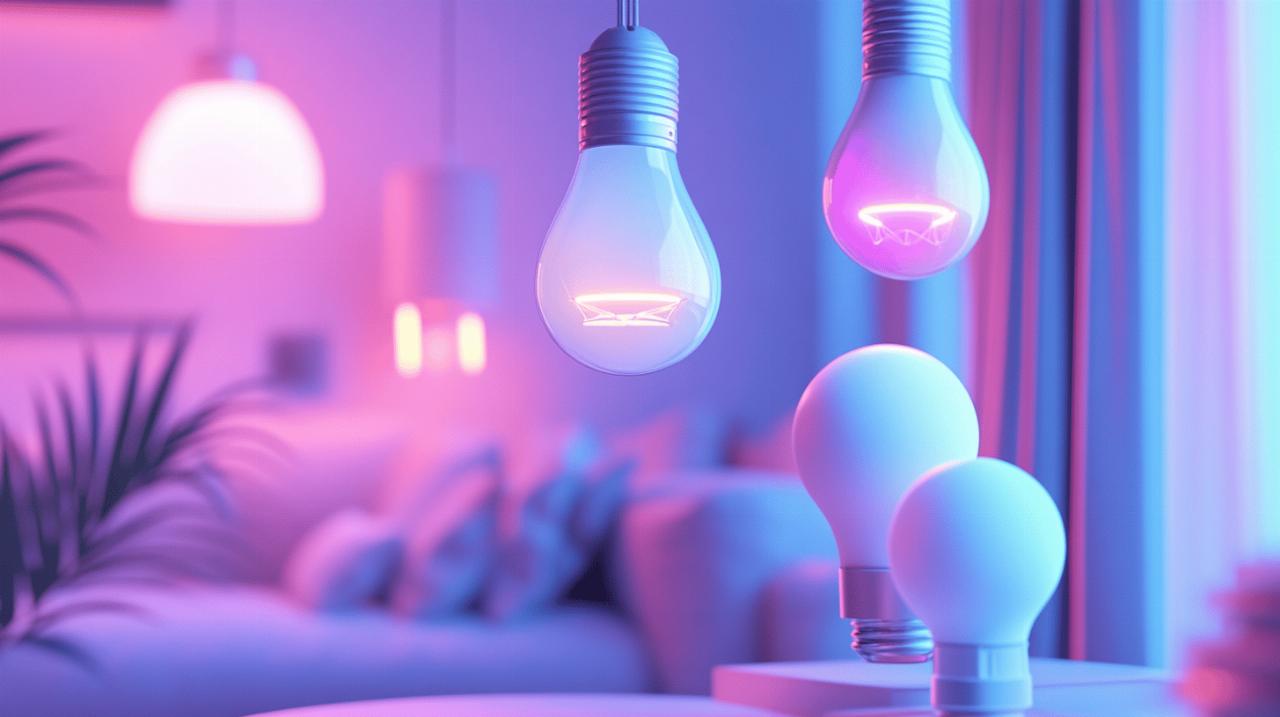 Smart home : Les ampoules connectees incontournables de l’annee 2025