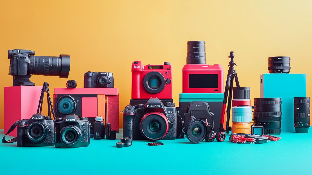 Explorez la vaste gamme d&rsquo;appareils photo, d&rsquo;imprimantes et d&rsquo;accessoires pour passionnés de photographie